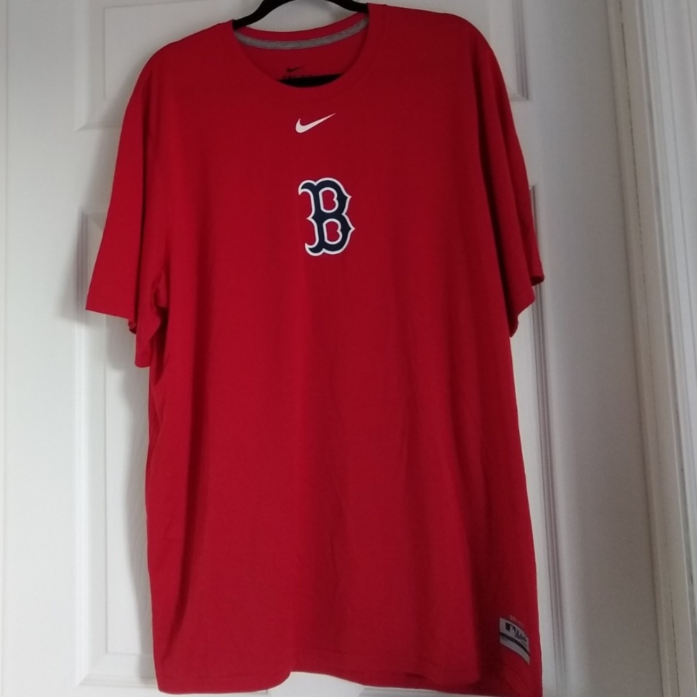 Mens Boston Red Sox Dri-Fit Shirt, Size XL